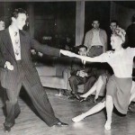 Jean Phelps Veloz was a Swing dancer early on. Here, she is dancing with her brother,Raymond.