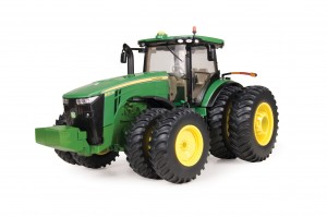 This is a current John Deere tractor. For decades, these machines have helped the farmer dig up dirt. Now the genealogist can dig in John Deere's backyard, too!