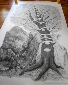 Family Tree Painting