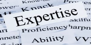 Expertise, proficiency, and ability spelled out in large fonts