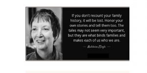 Madeleine L'Engle Genealogy quote