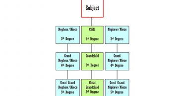 Lineal Descendants chart