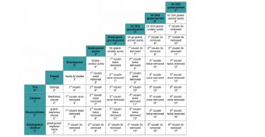 Table of Consanguinity